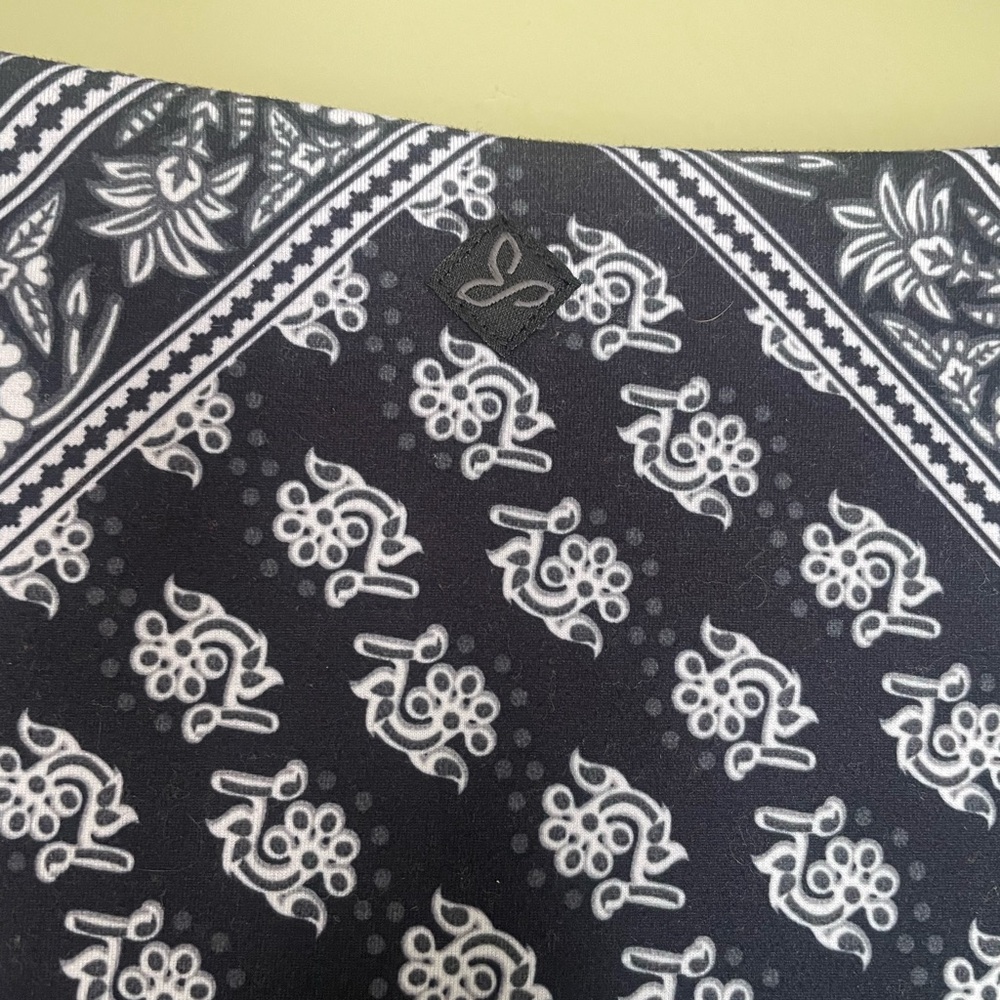 prAna Belladonna faux wrap dress Sz L - Picture 7 of 9